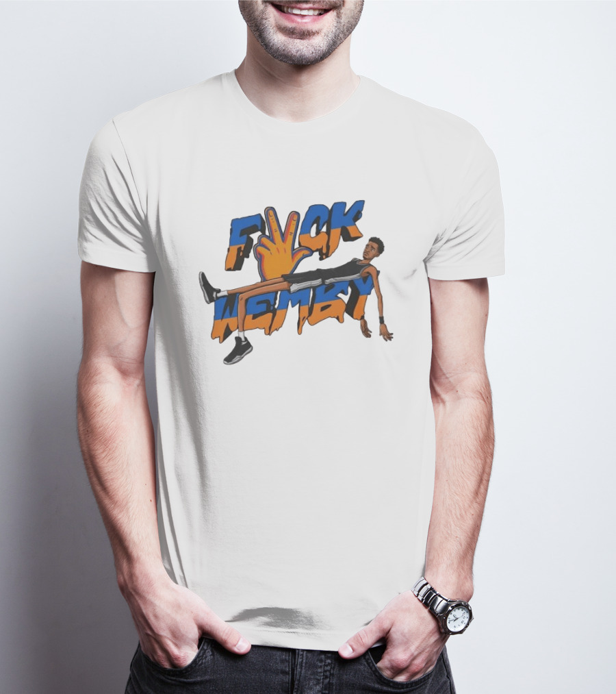 Victor Wembanyama Spurs Fvck Wemby Basketball Artistry T-Shirt