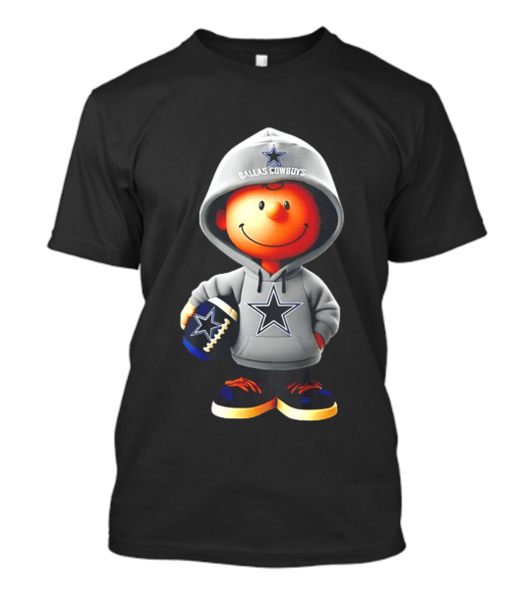 Dallas Cowboys Charlie Brown Football Star T-Shirt