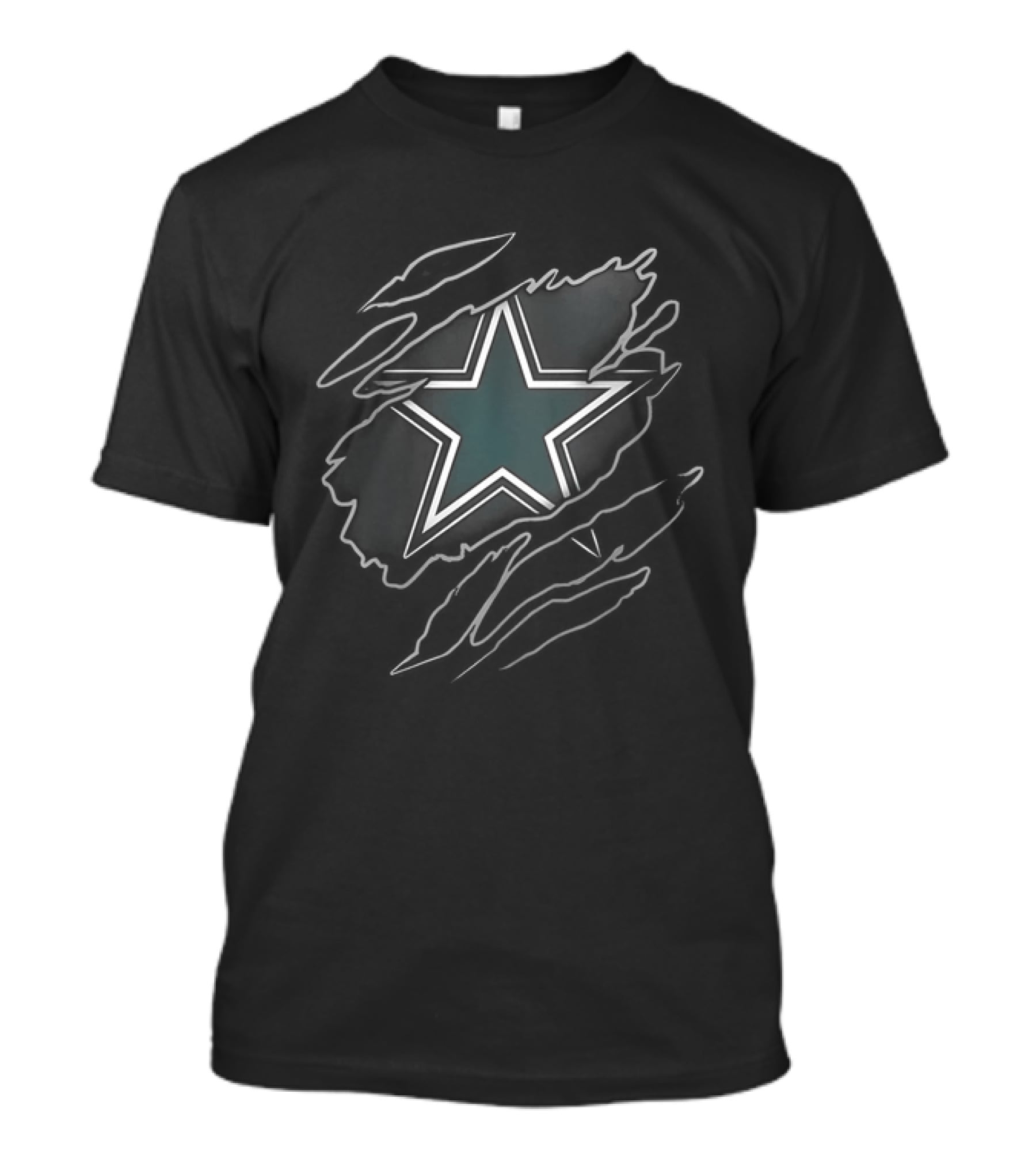 Dallas Cowboys Star Rip Reveal T-Shirt