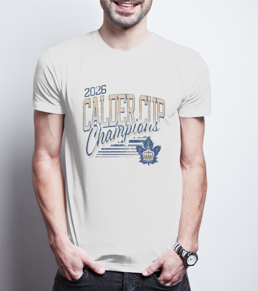 2026 Calder Cup Champions Toronto Marlies Victory Leafs T-Shirt