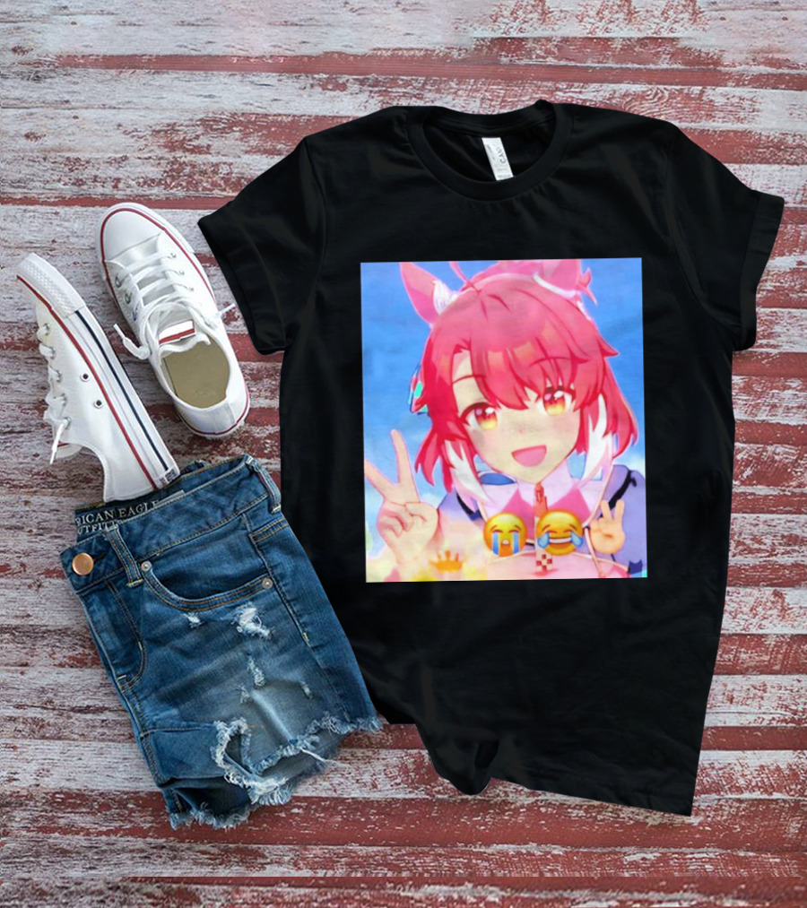 Happy Birthday Dantsu Flame 2026 Anime Character Peace Emoji T-Shirt