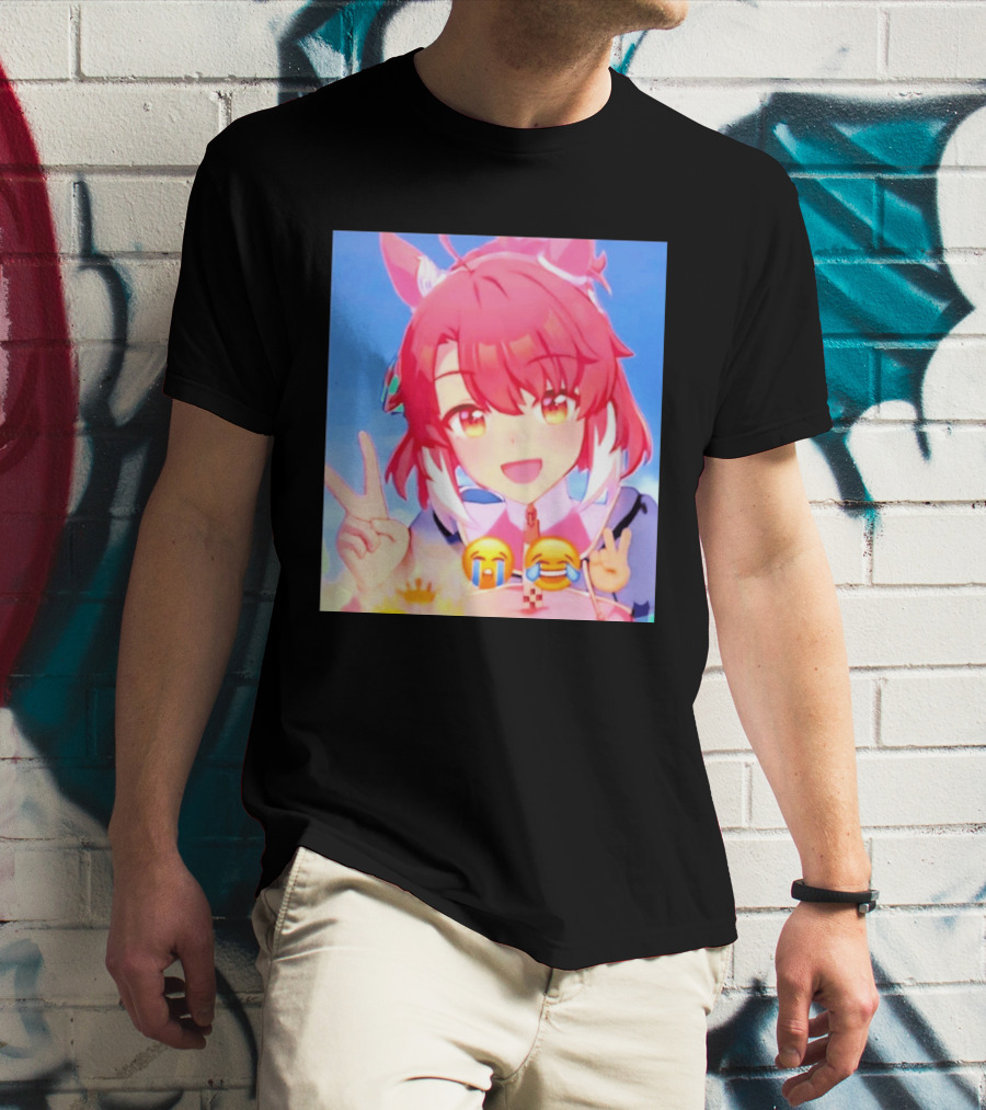 Happy Birthday Dantsu Flame 2026 Anime Character Peace Emoji T-Shirt