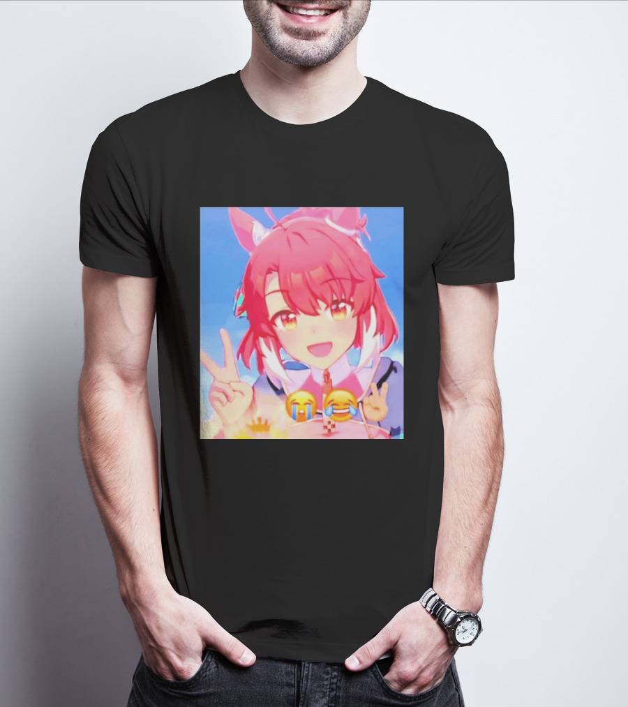 Happy Birthday Dantsu Flame 2026 Anime Character Peace Emoji T-Shirt