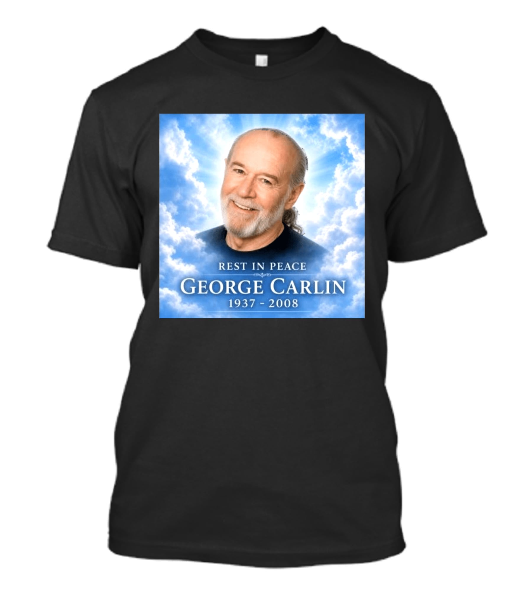 Rest In Peace George Carlin 1937 2008 Memorial T-Shirt