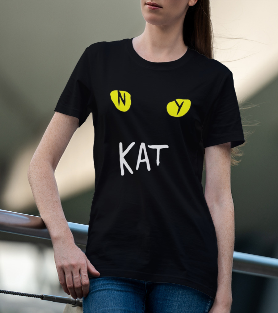 New York NY KAT Cat Eyes Karl Anthony Towns Knicks T-Shirt