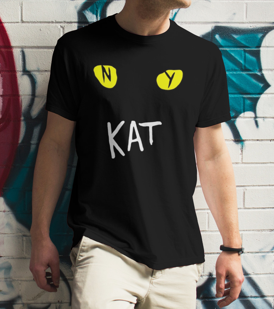 New York NY KAT Cat Eyes Karl Anthony Towns Knicks T-Shirt