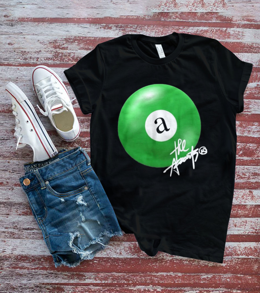 The Accents Collection Green Pool Ball Icon With Signature T-Shirt