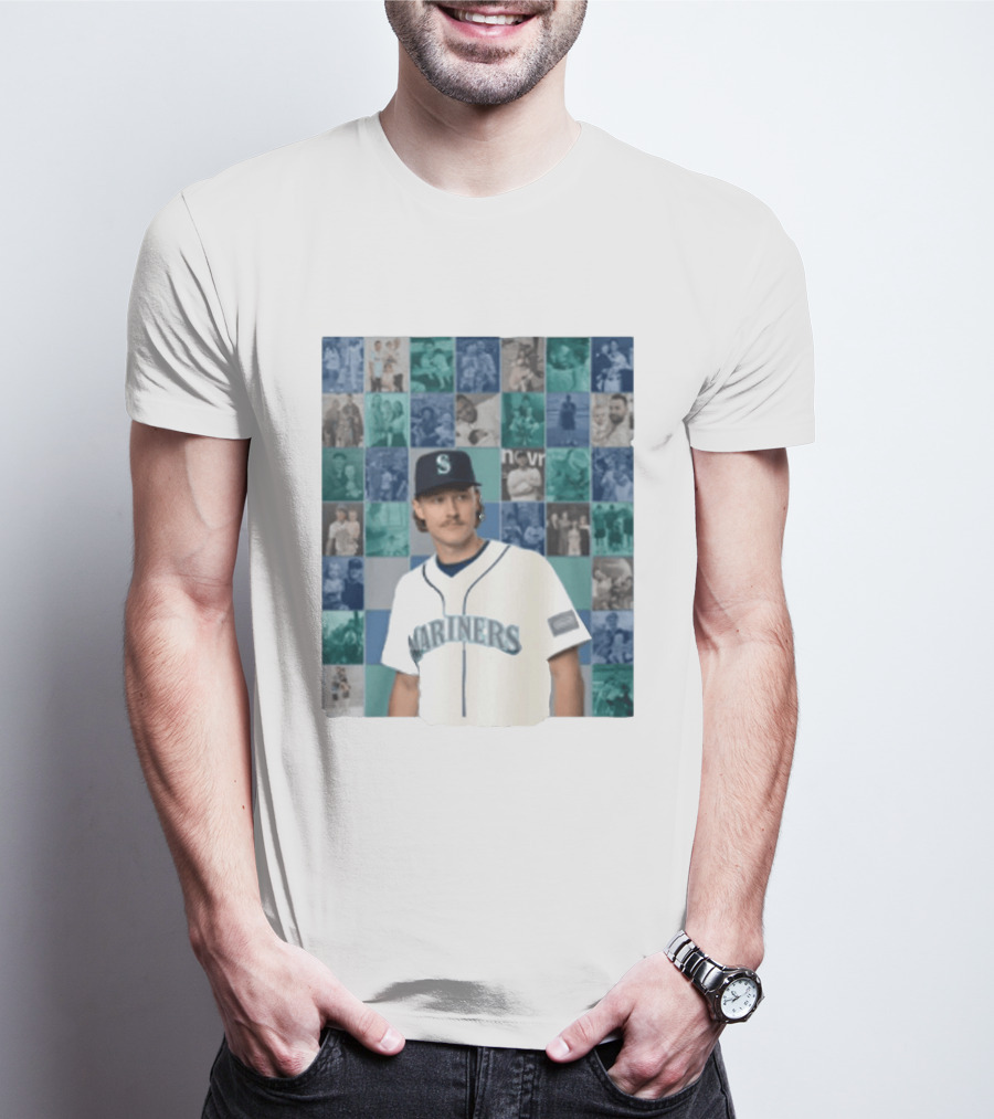 Bryce Miller Seattle Mariners 2026 Dad Era Baseball T-Shirt