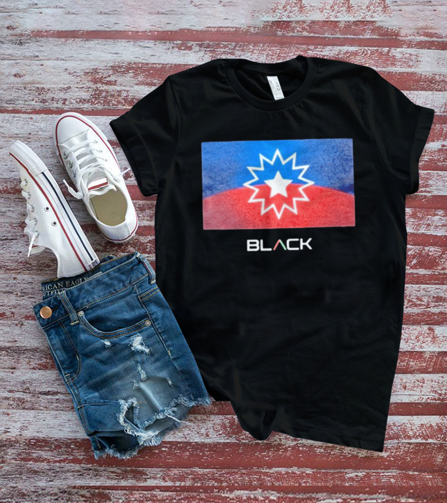 Actively Black Juneteenth Star Flag Celebration T-Shirt