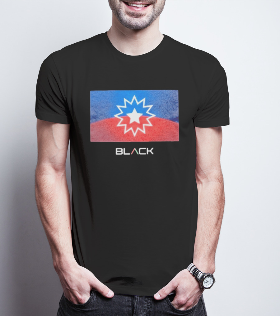 Actively Black Juneteenth Star Flag Celebration T-Shirt