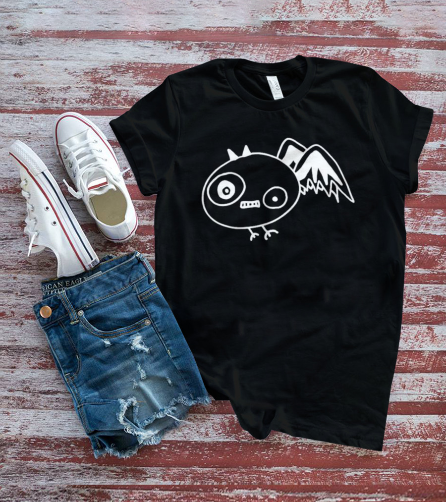 Mountain Bat Halloween Creepy Cartoon Creature With Wings T-Shirt