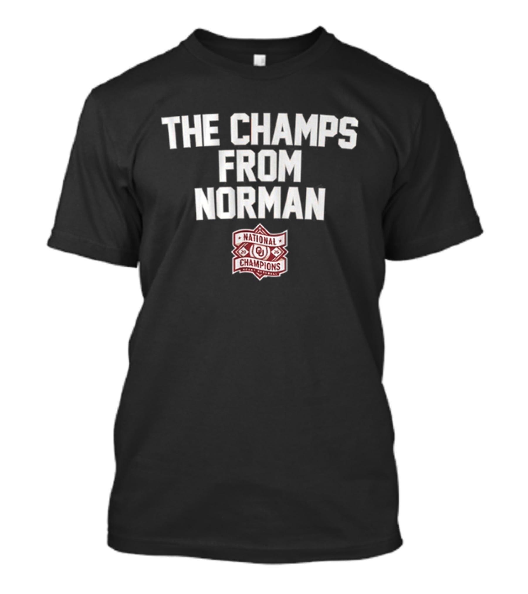 The Champs From Norman Oklahoma Baseball National Champions 2024 T-Shirt