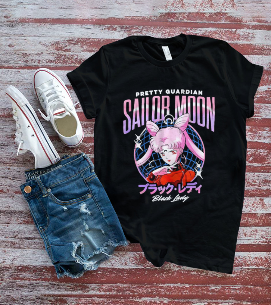Pretty Guardian Sailor Moon Black Lady · T-Shirt