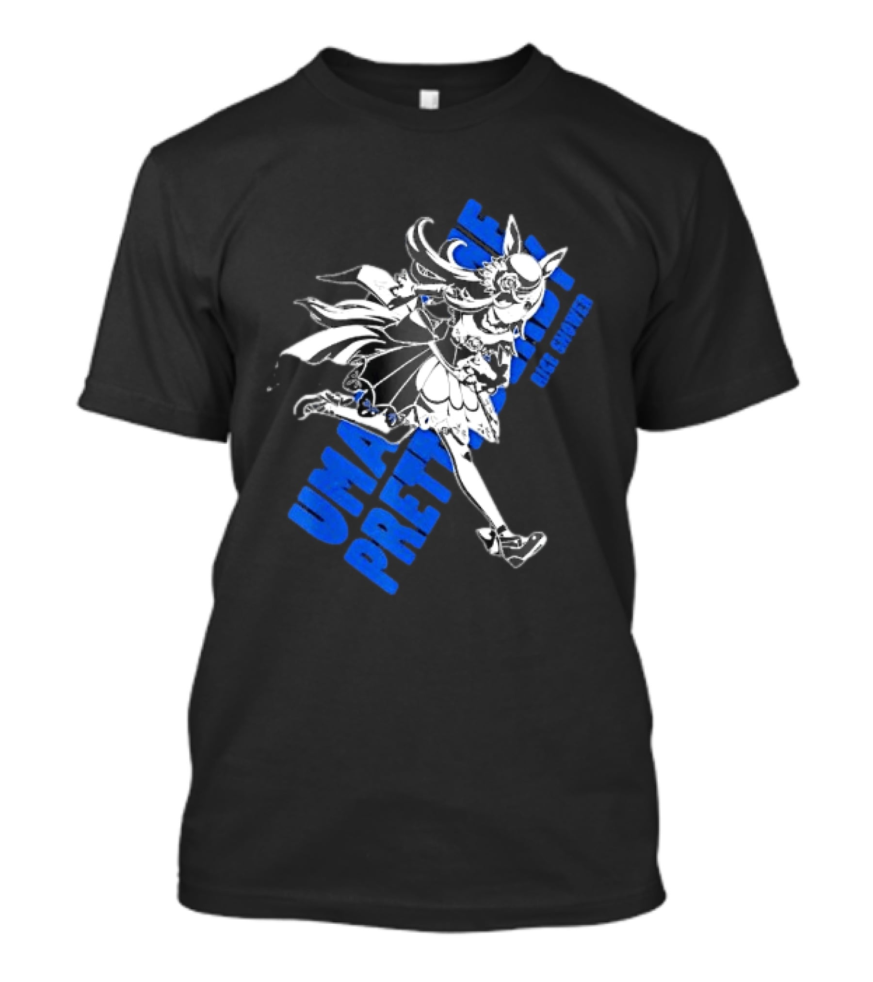 Umamusume Pretty Derby Rice Shower Character Run T-Shirt
