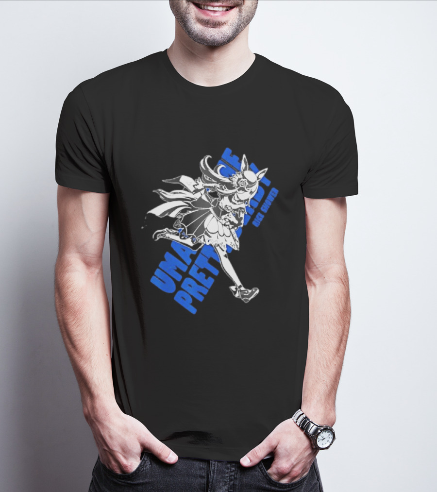 Umamusume Pretty Derby Rice Shower Character Run T-Shirt