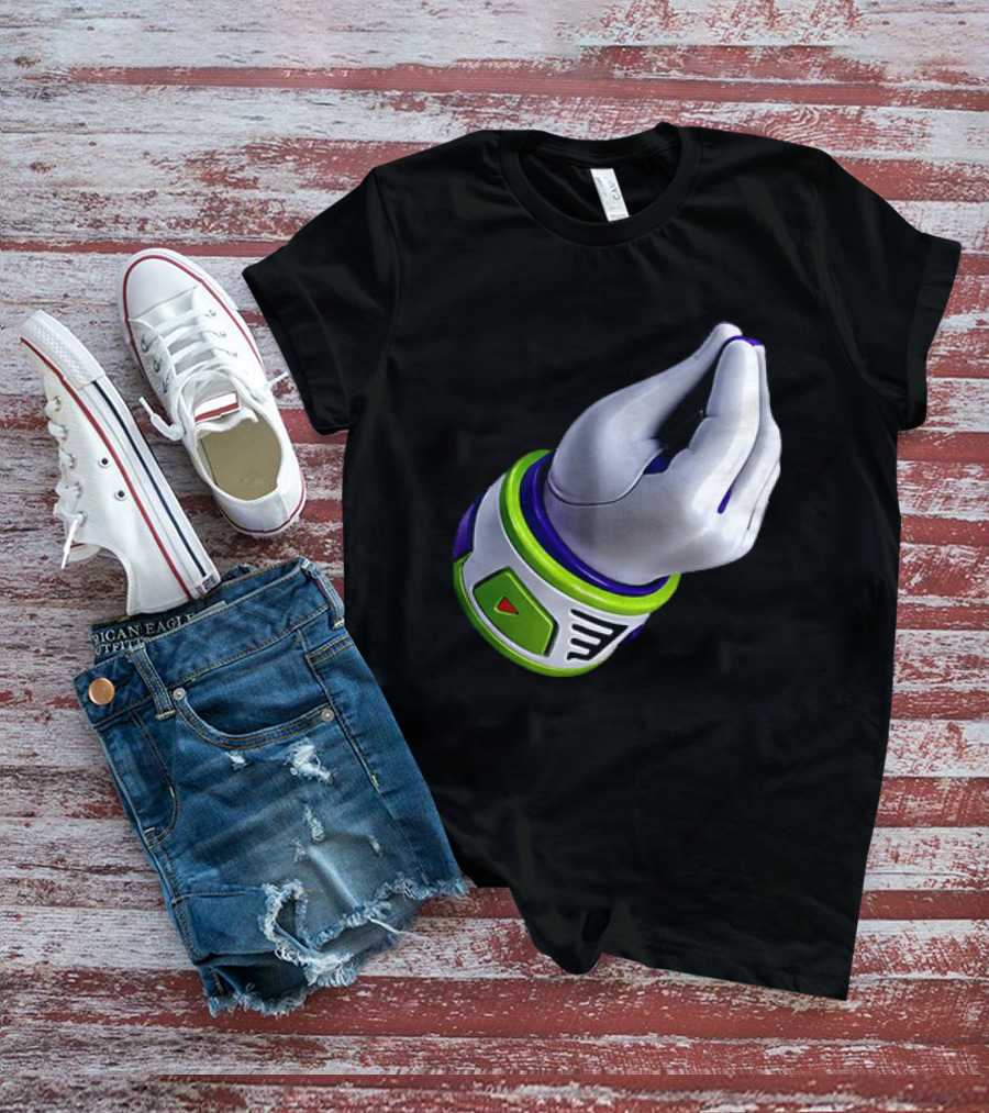 Buzz Lightyear Toy Story Ma Che Vuoi Hand Gesture T-Shirt