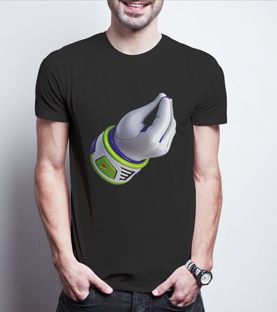 Buzz Lightyear Toy Story Ma Che Vuoi Hand Gesture T-Shirt