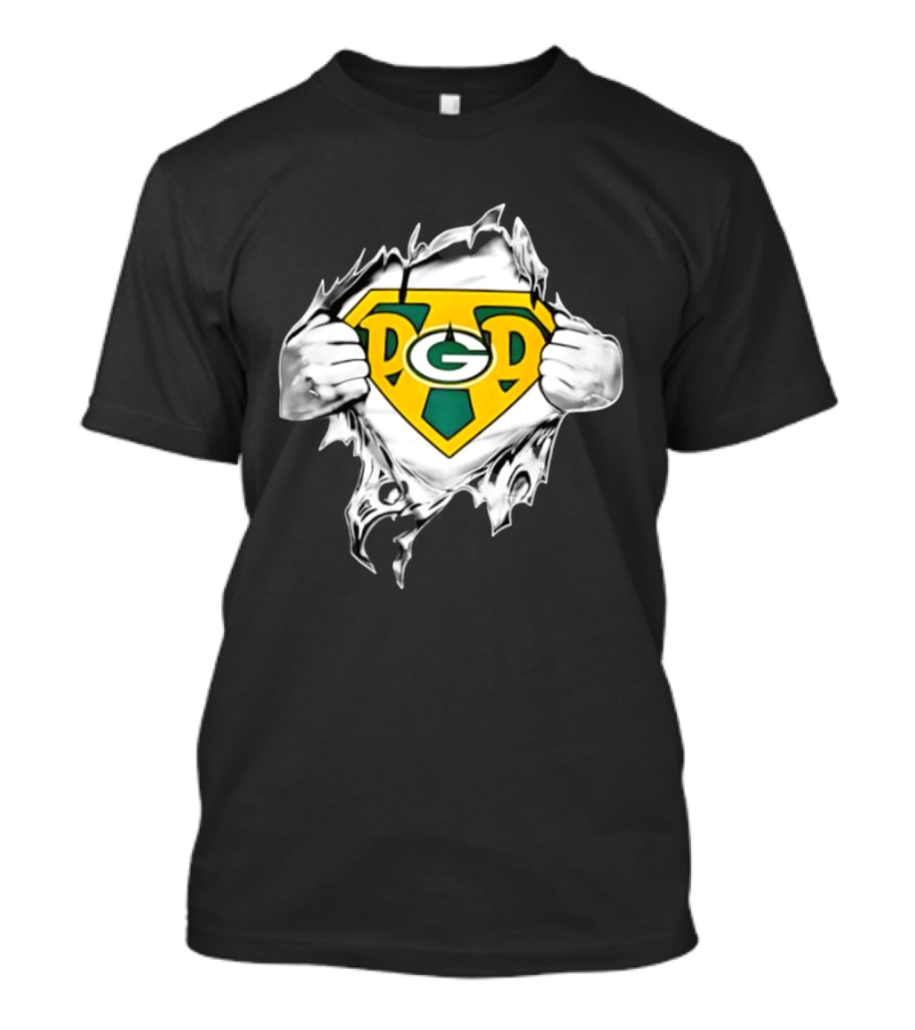 Green Bay Packers Super Dad PGD Father's Day T-Shirt