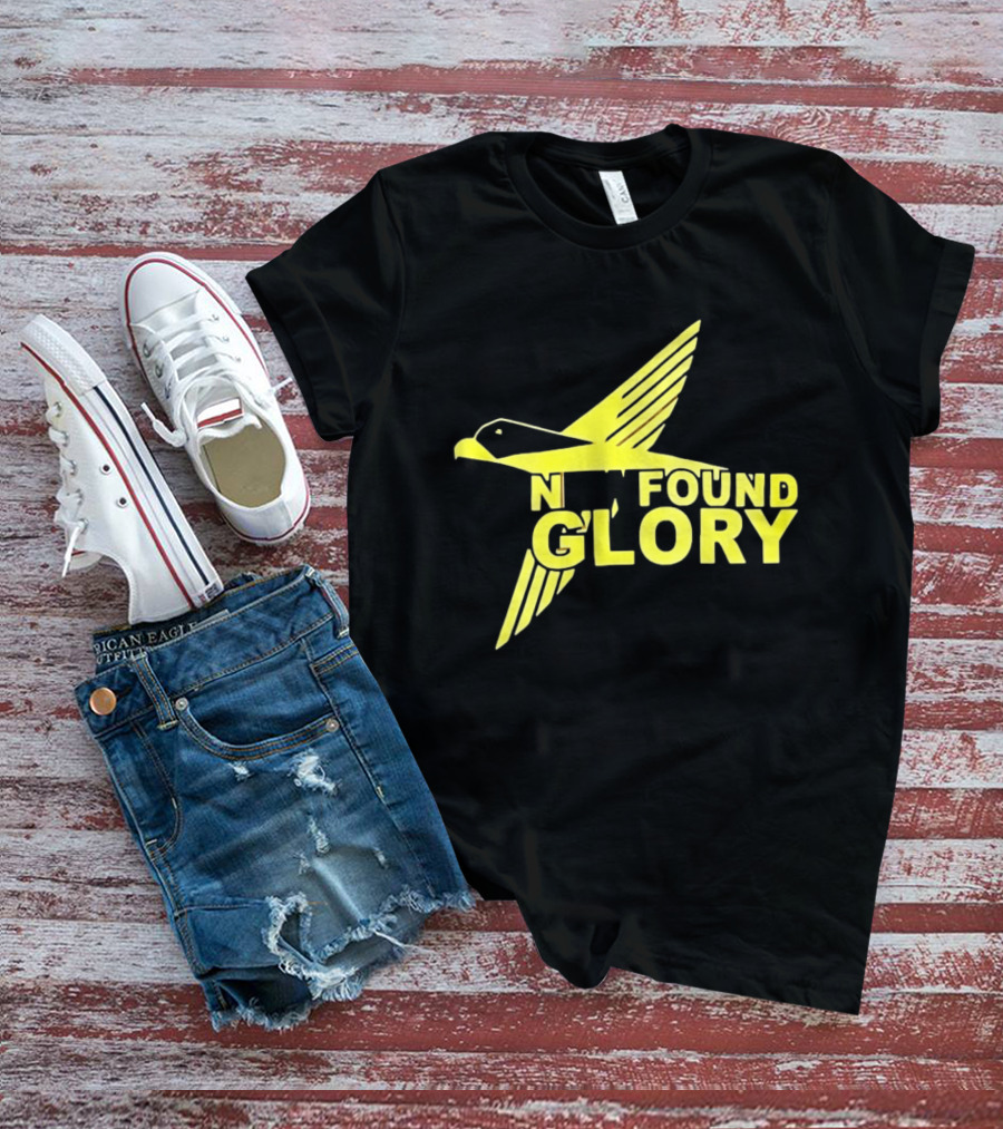 New Found Glory Yellow Flying Bird T-Shirt