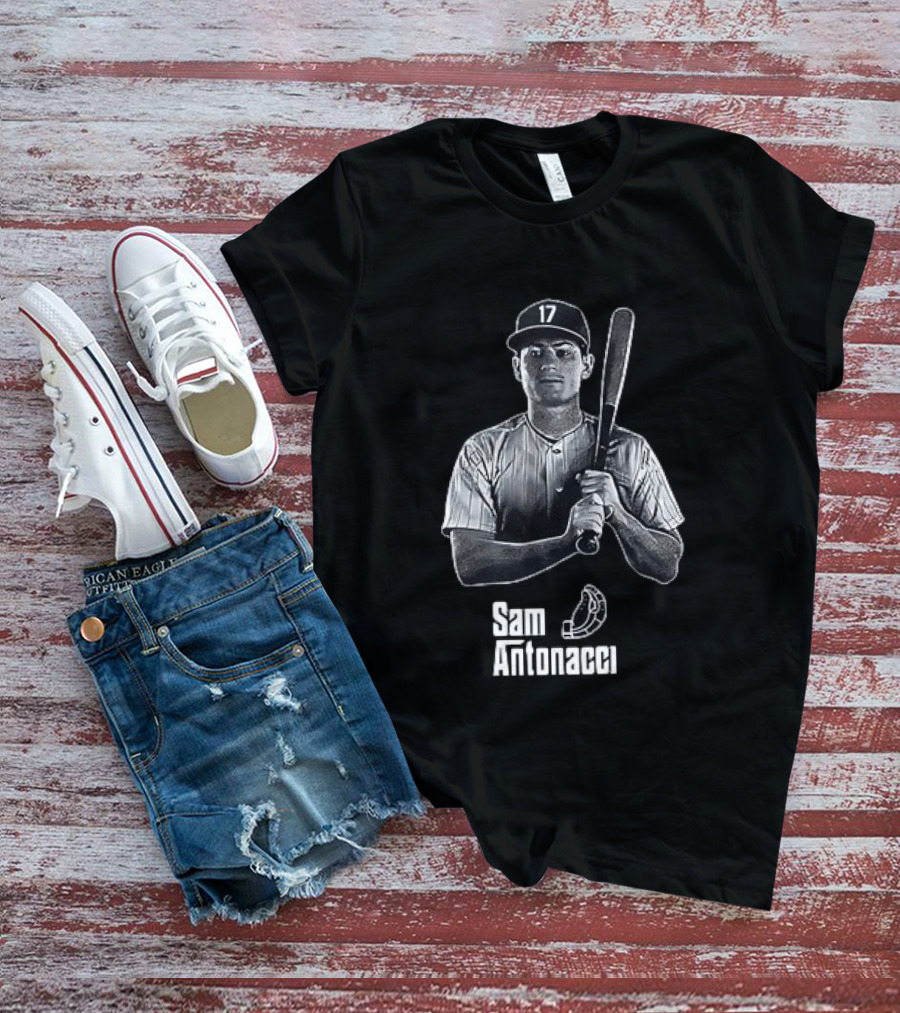 Sam Antonacci Baseball Team Sport MLB Two Runs T-Shirt