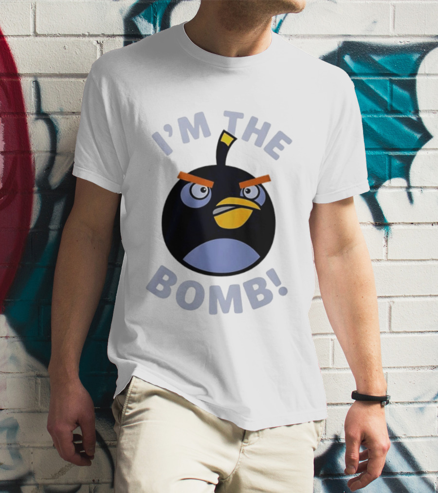 Angry Birds I'm The Bomb Character Face T-Shirt