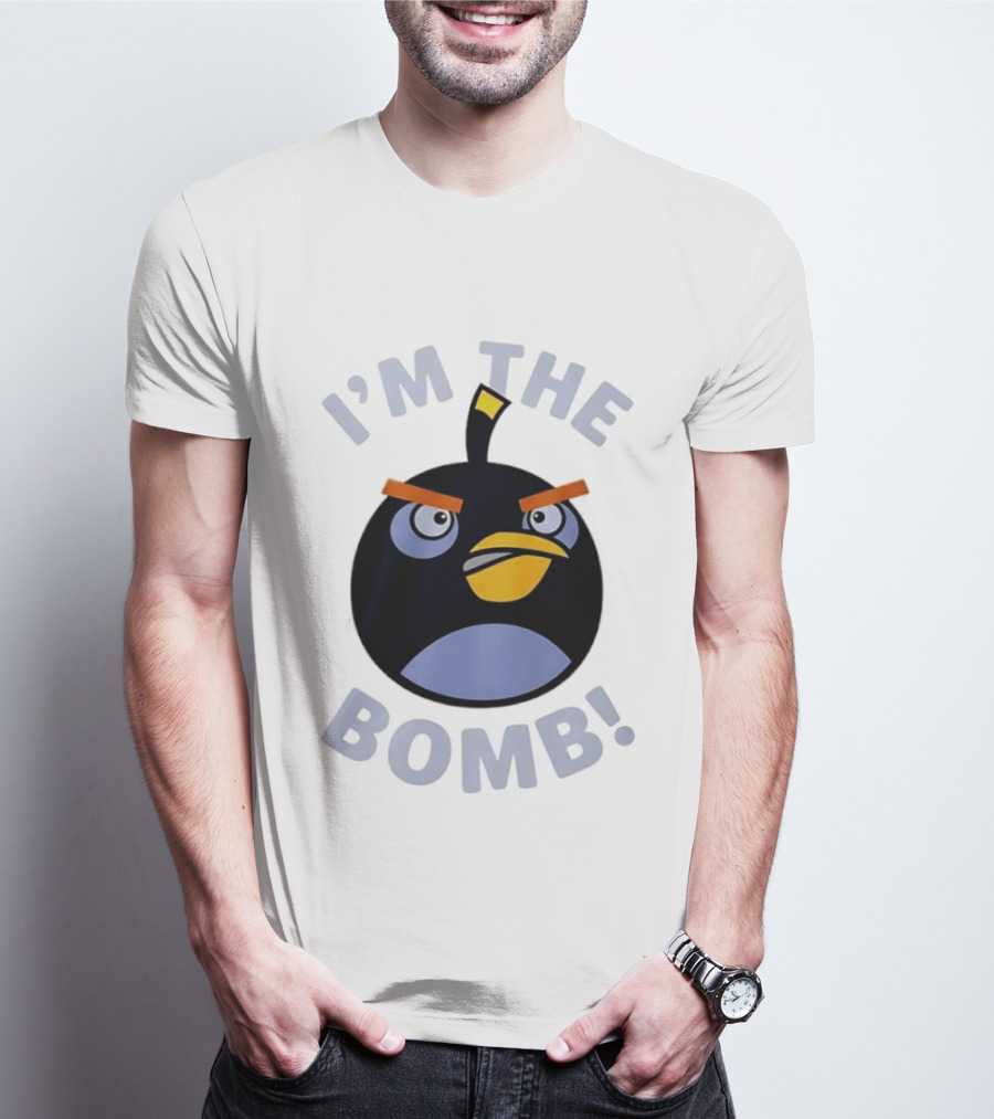 Angry Birds I'm The Bomb Character Face T-Shirt