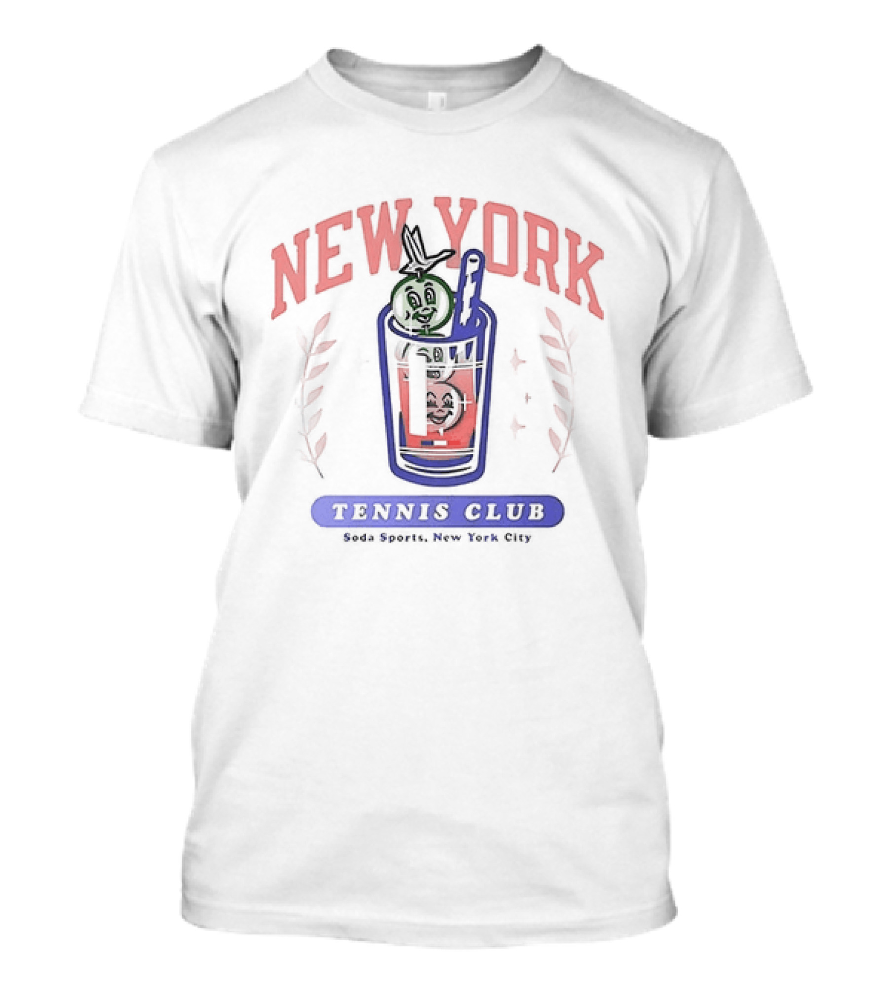 New York Tennis Club Soda Spots City T-Shirt