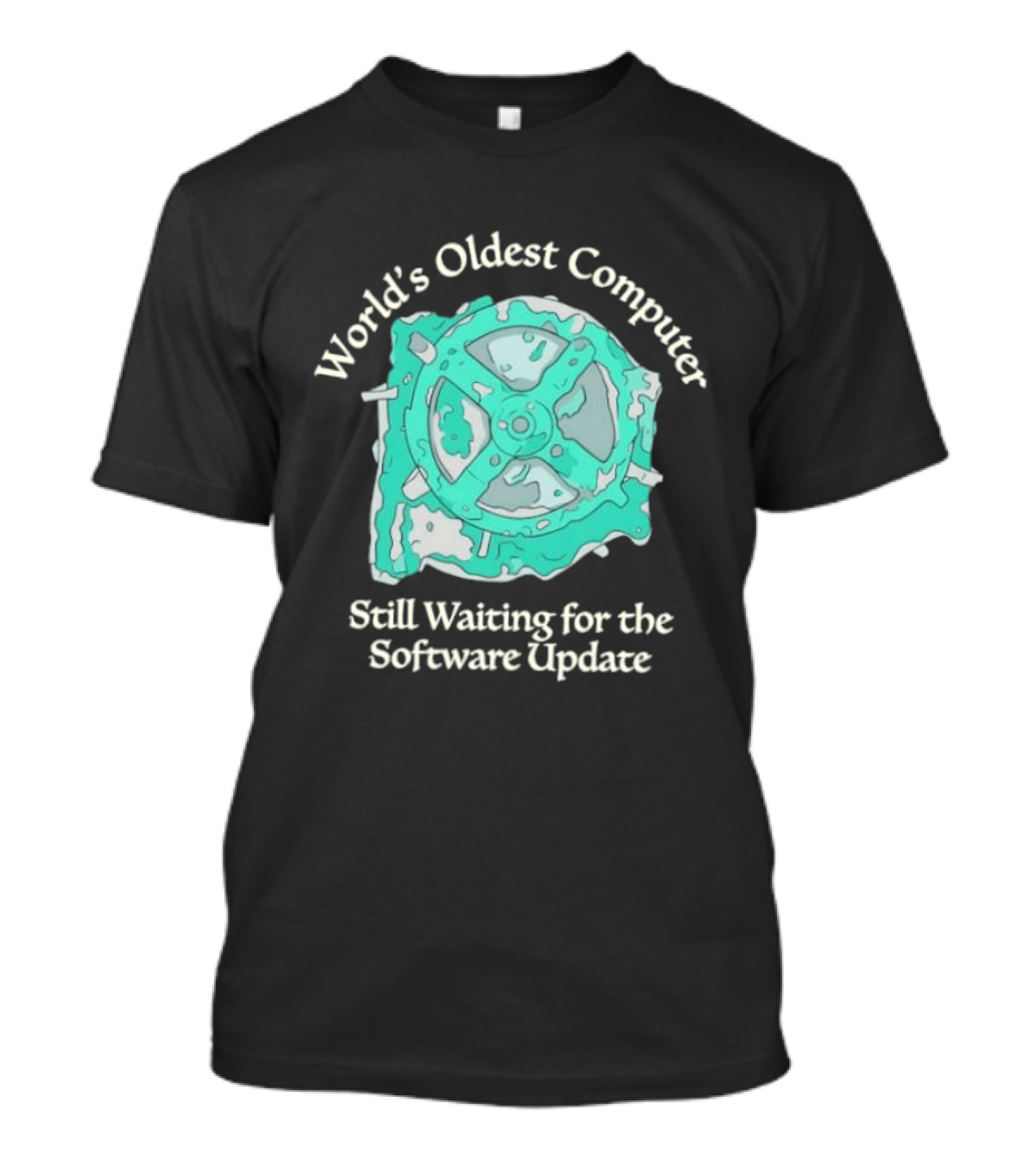 Antikythera Mechanism World's Oldest Computer Still Waiting For The Software Update T-Shirt