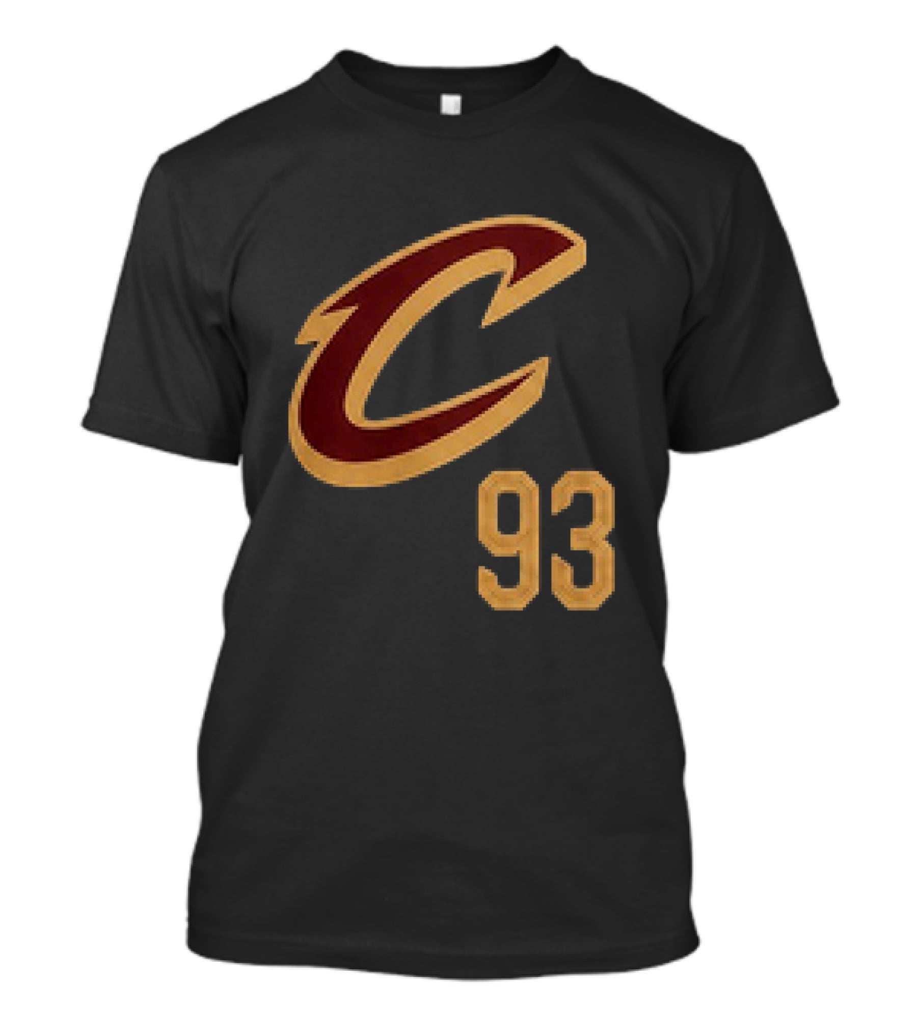 Cleveland Cavaliers Jelly Roll 93 Black Edition T-Shirt