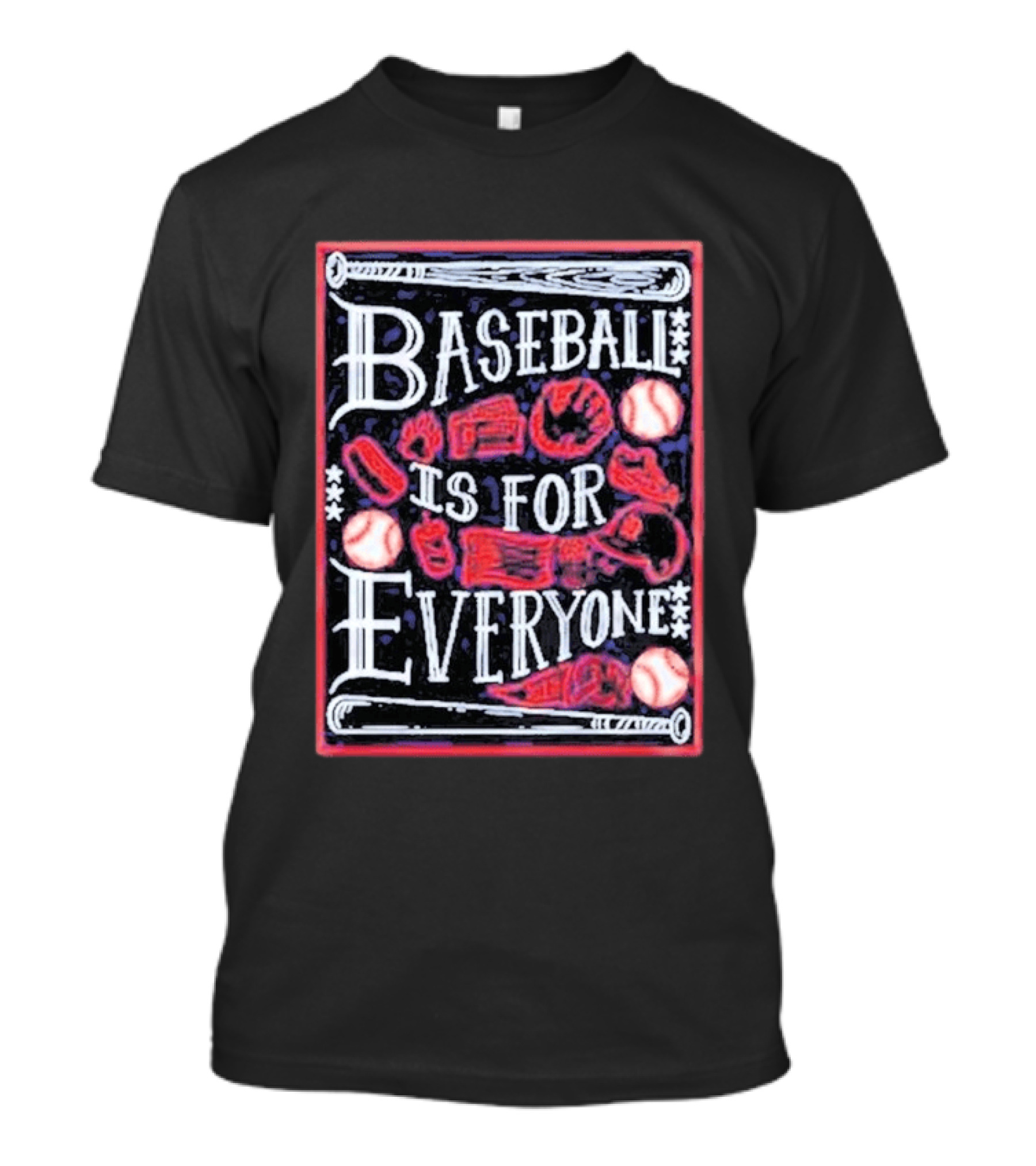 Detroit Tigers 2026 Baseball Is For Everyone Inclusivity And Diversity T-Shirt
