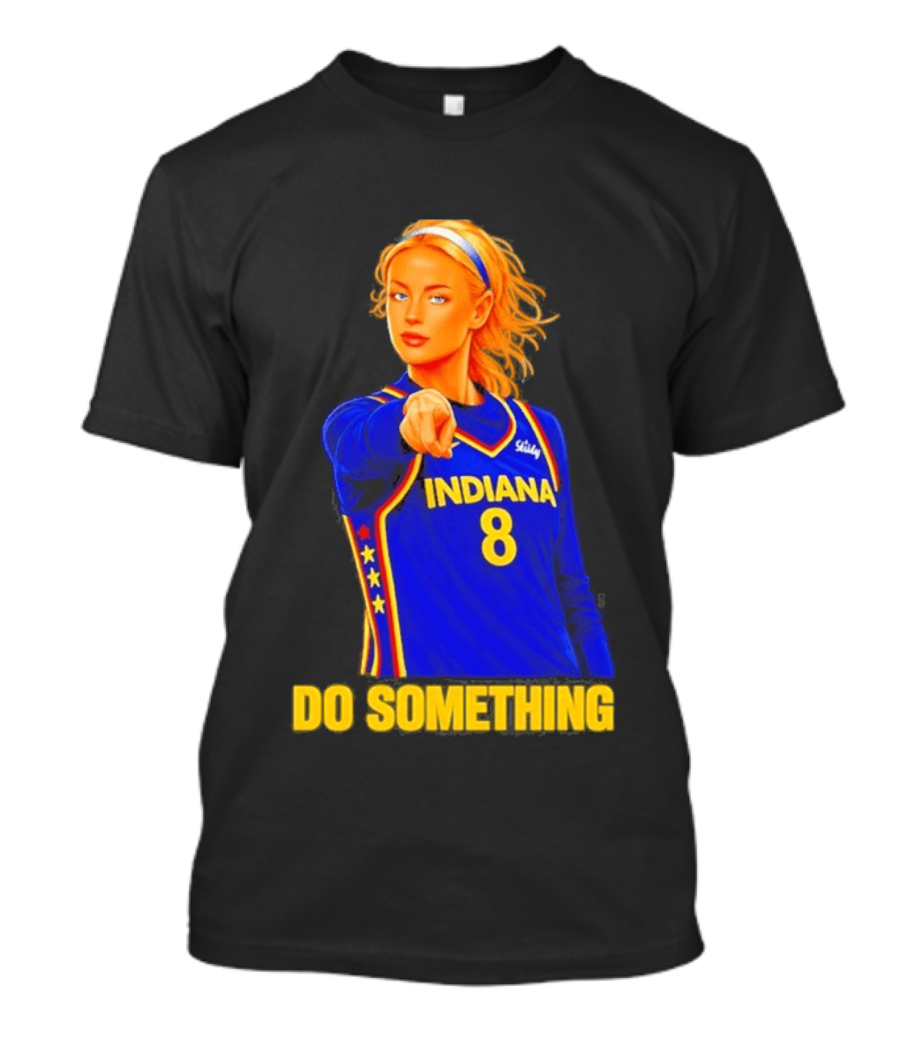Sophie Cunningham Indiana Fever 8 Do Something T-Shirt