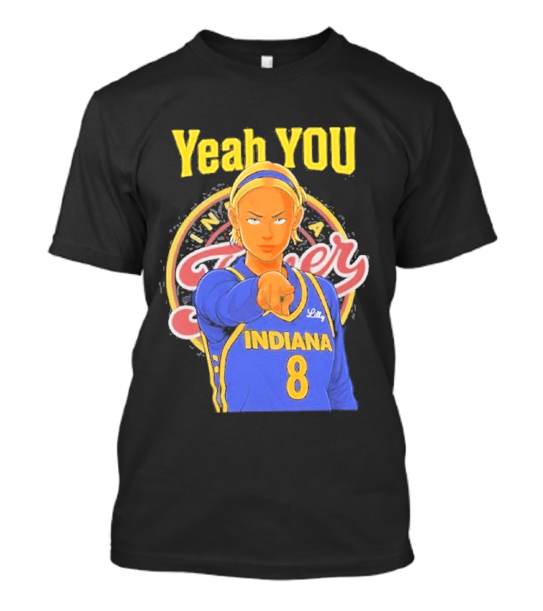 Yeah You Indiana Fever Number 8 T-Shirt