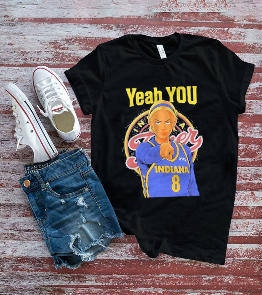 Yeah You Indiana Fever Number 8 T-Shirt