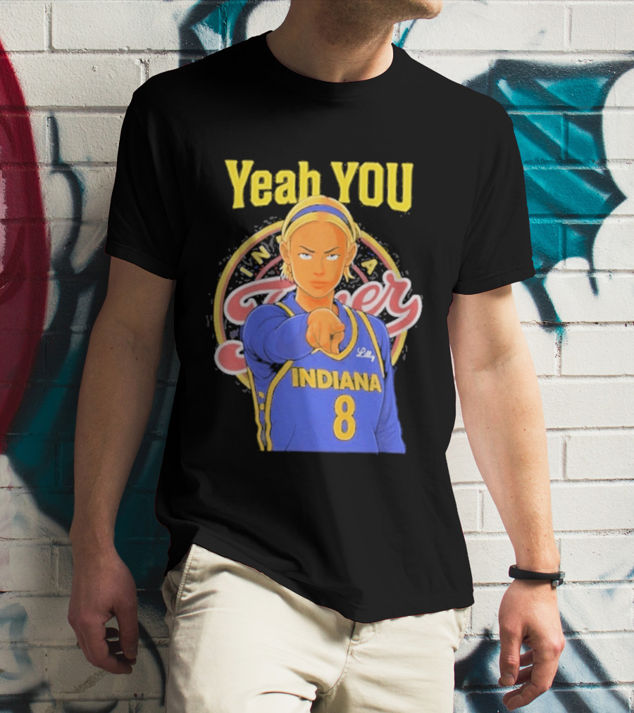 Yeah You Indiana Fever Number 8 T-Shirt