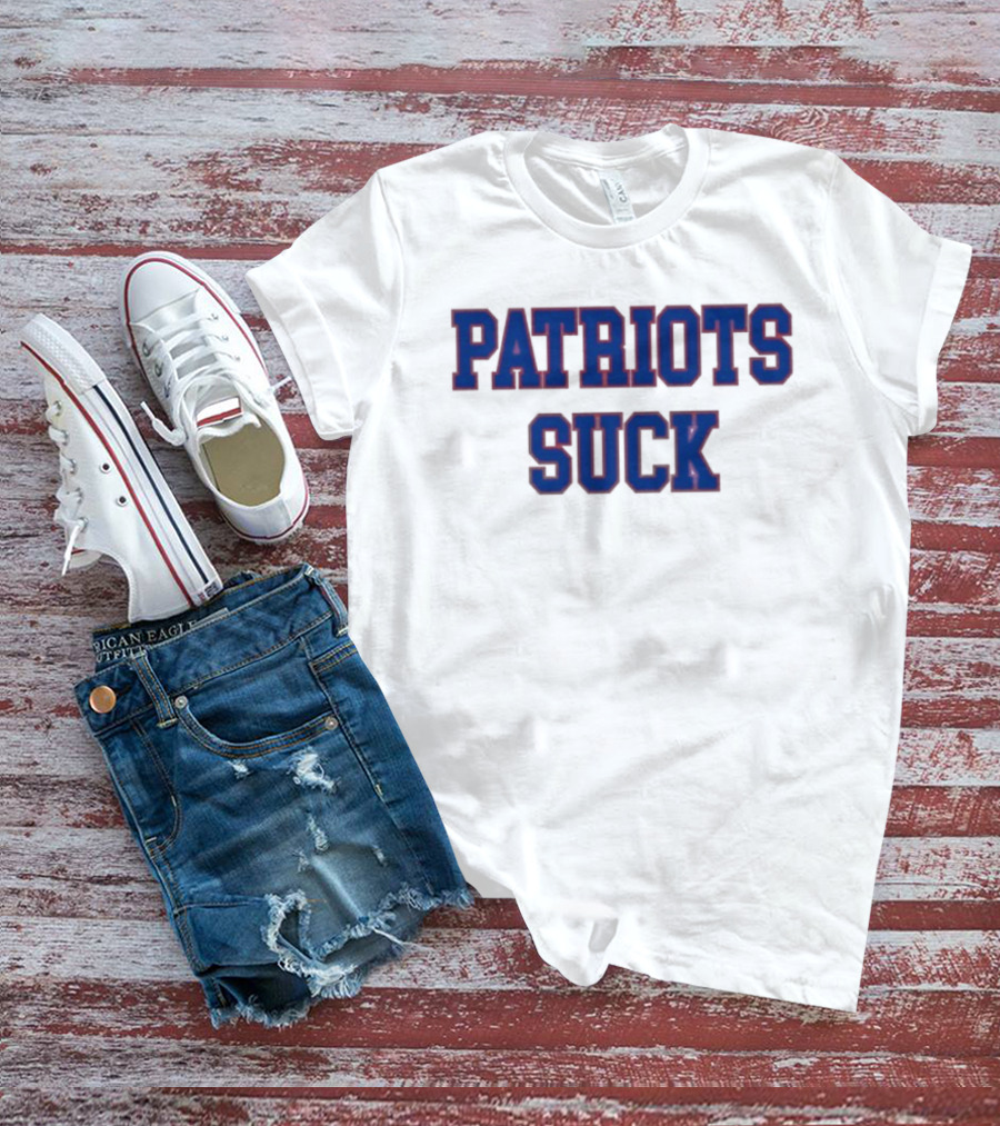 Buffalo Bills Patriots Suck NFL Rivalry Fan Gear T-Shirt