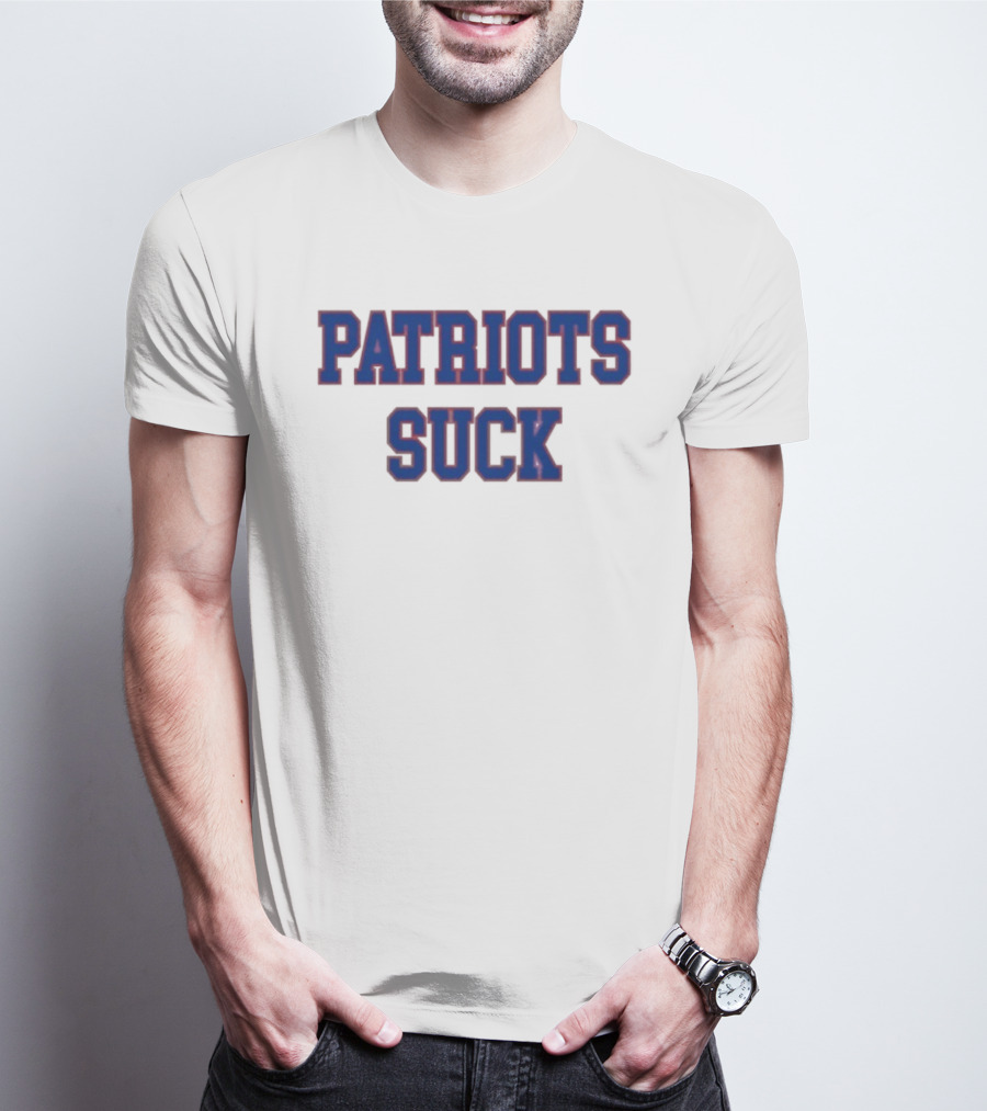 Buffalo Bills Patriots Suck NFL Rivalry Fan Gear T-Shirt