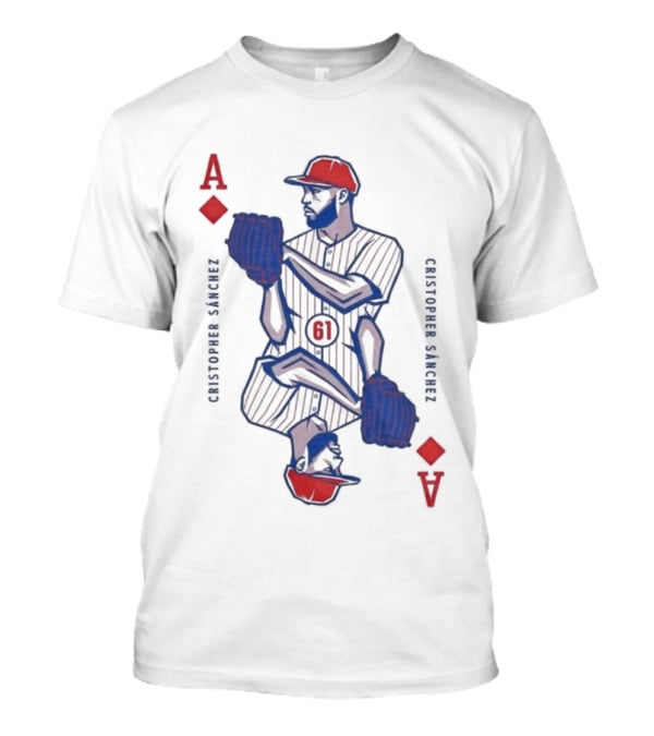 Cristopher Sánchez Ace Of Diamonds Baseball Player T-Shirt
