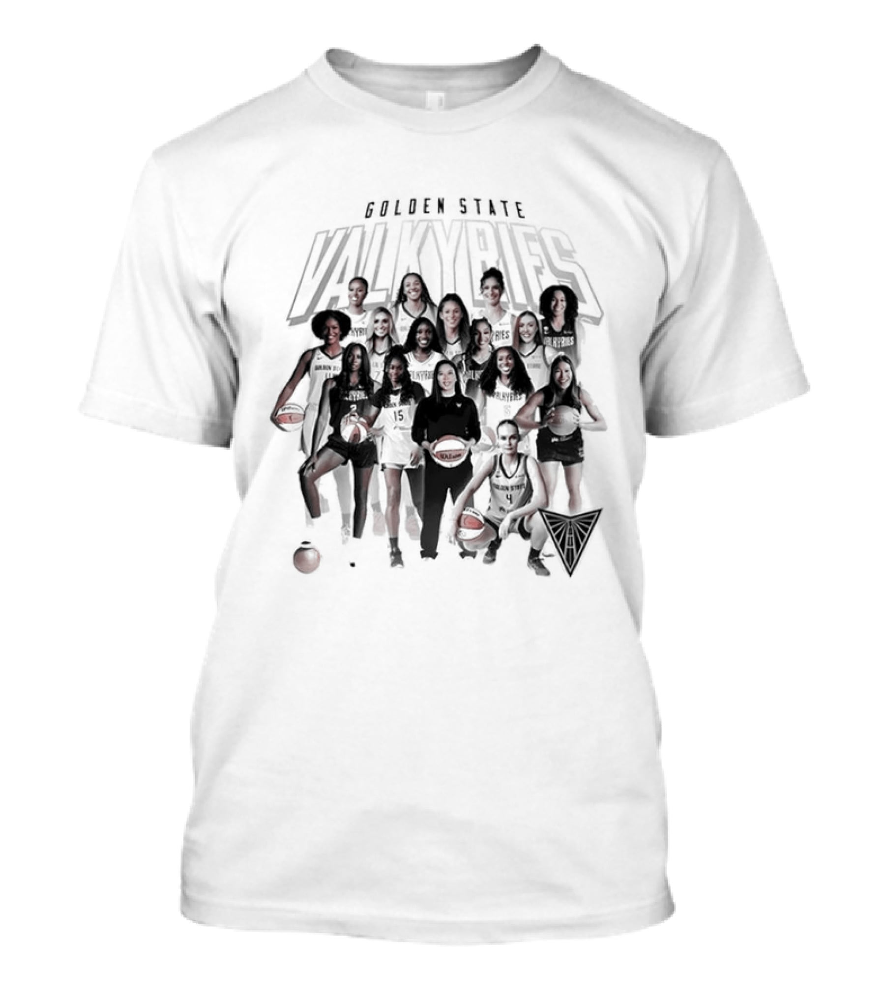 Golden State Valkyries WNBA Basketball San Francisco 2026 Team T-Shirt