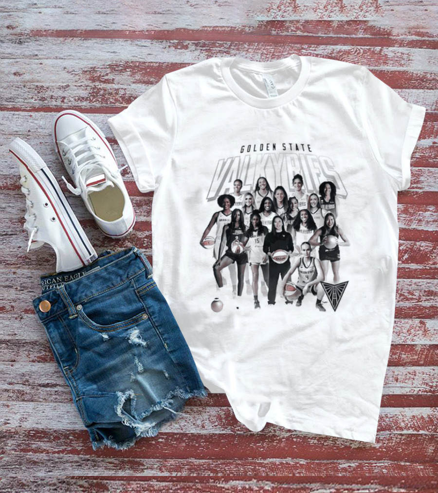 Golden State Valkyries WNBA Basketball San Francisco 2026 Team T-Shirt