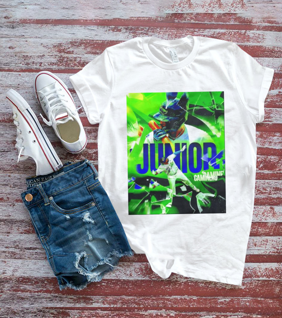 Junior Caminero Tampa Bay Rays La Maxima Baseball Legend T-Shirt