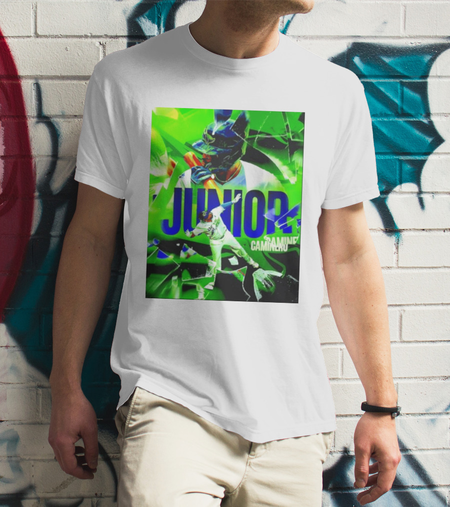 Junior Caminero Tampa Bay Rays La Maxima Baseball Legend T-Shirt