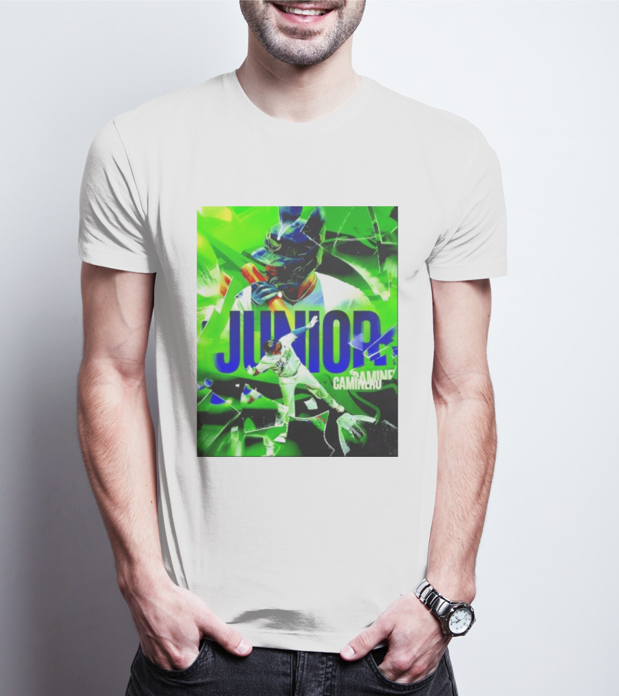 Junior Caminero Tampa Bay Rays La Maxima Baseball Legend T-Shirt