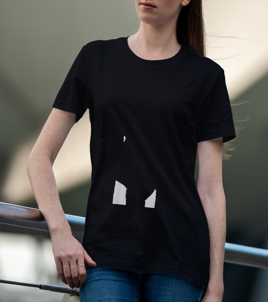 Bad Bunny Bunny Face Split Sunglasses T-Shirt