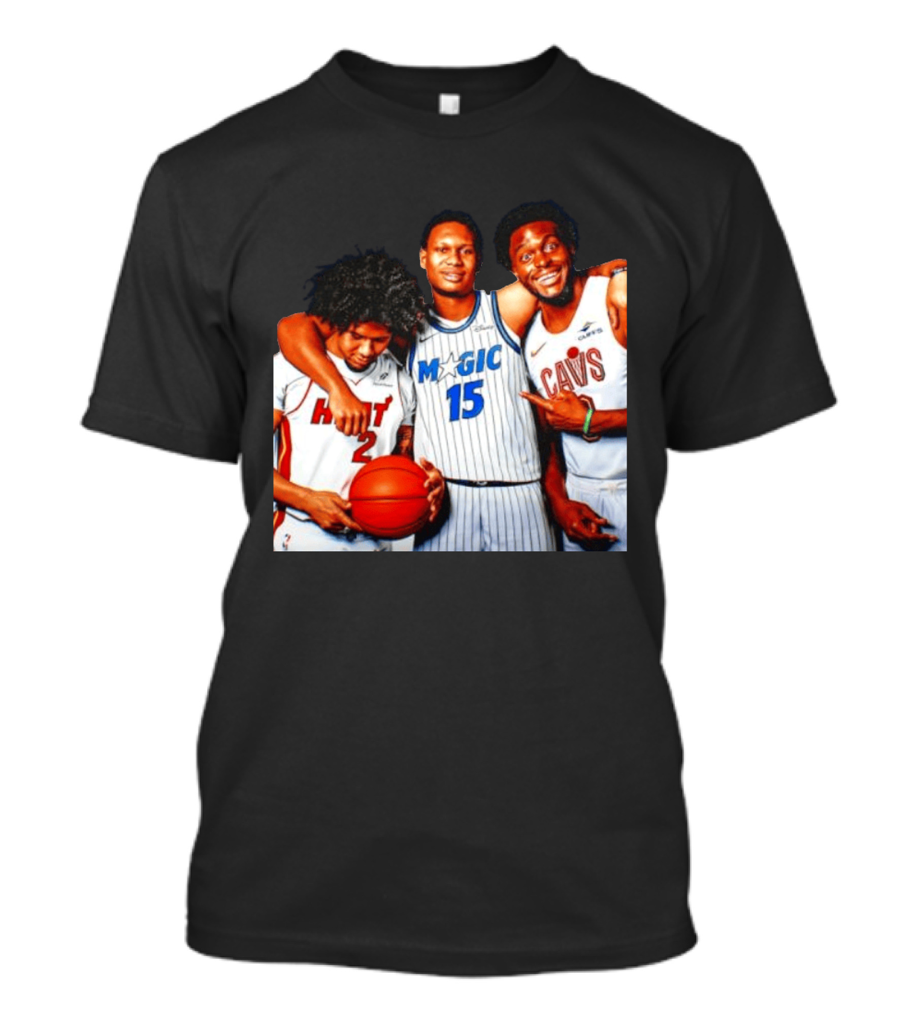Miami Heat Magic Cavaliers Malik Reneau Ernest Udeh Jr Nijel Pack Our Foundation T-Shirt