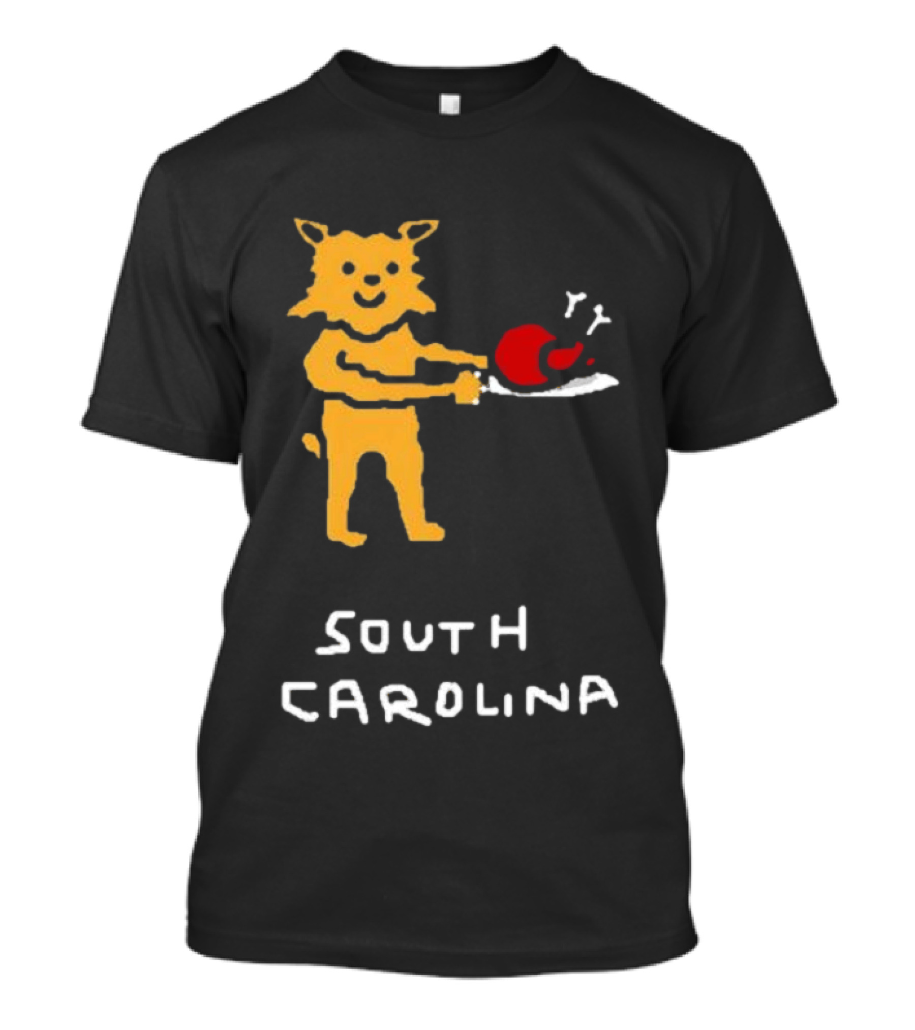 South Carolina Gamecocks 2026 27 SEC Football Schedule Cartoon T-Shirt