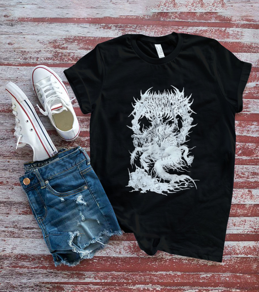 Abominable Putridity Demon Sword Skull Eponymous P T-Shirt