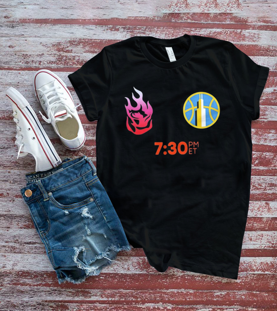 Washington Mystics Chicago Sky 7:30 PM ET Matchup T-Shirt