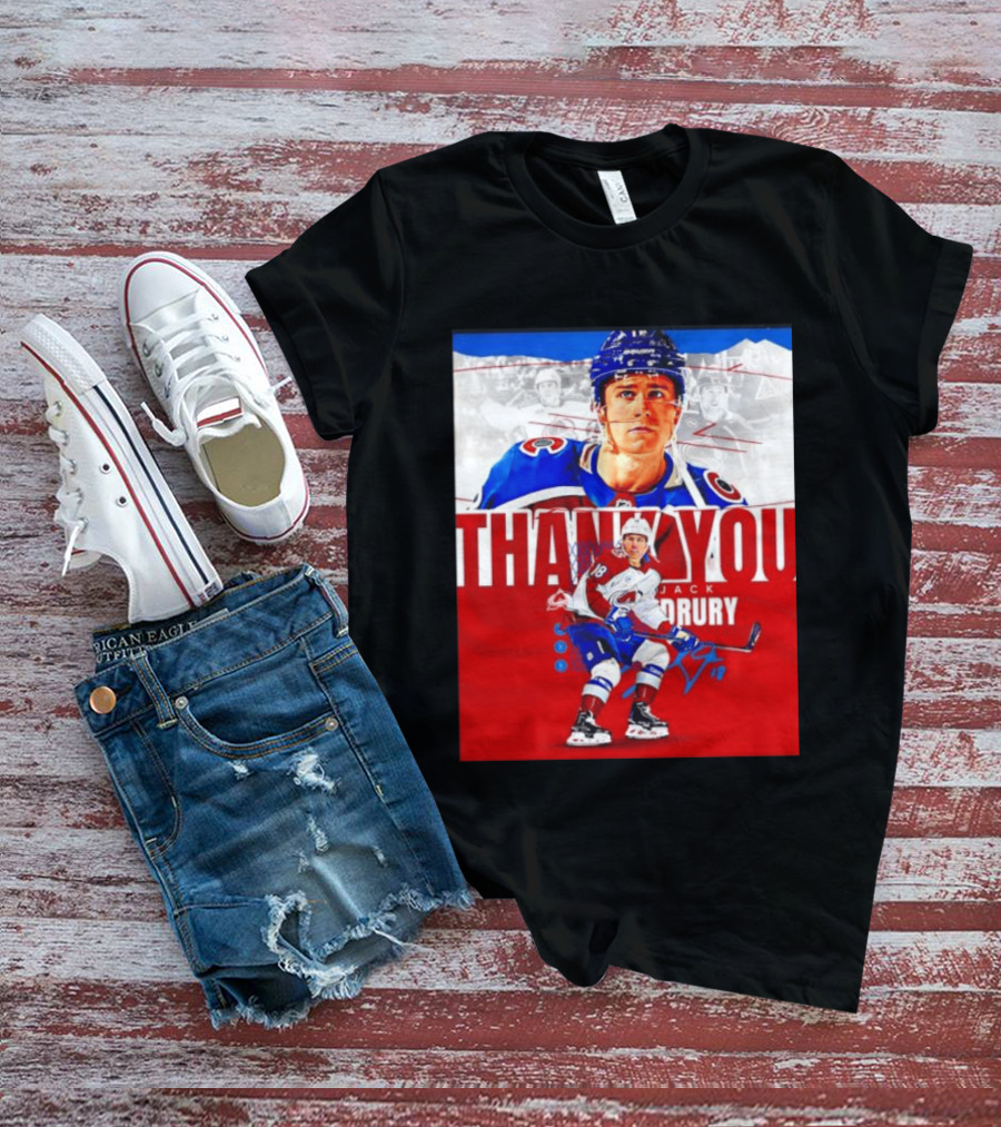 Jack Drury Thank You Colorado Avalanche T-Shirt