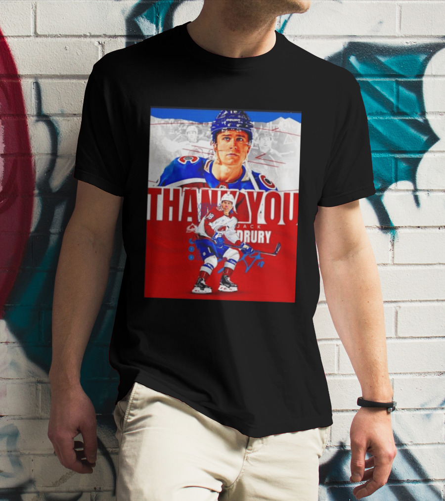 Jack Drury Thank You Colorado Avalanche T-Shirt