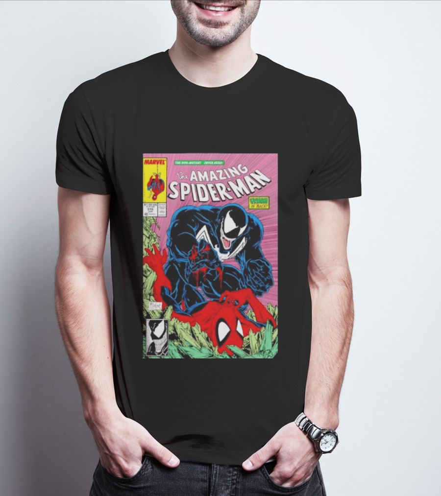 The Amazing Spider Man 316 Venom Is Back Marvel Comic Book Cover T-Shirt
